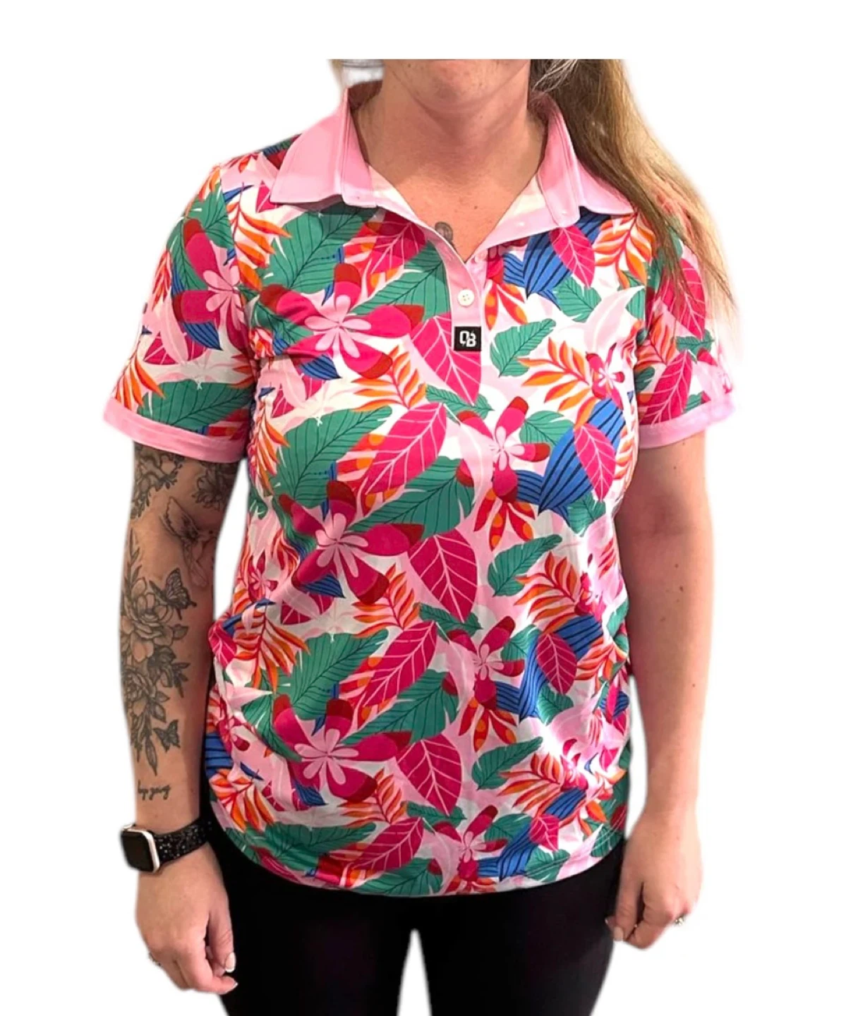 Women's Golf Polo Shirts - XS/S/M/L/XL/2XL/3XL *NEW* - 9 Colours - photo 2