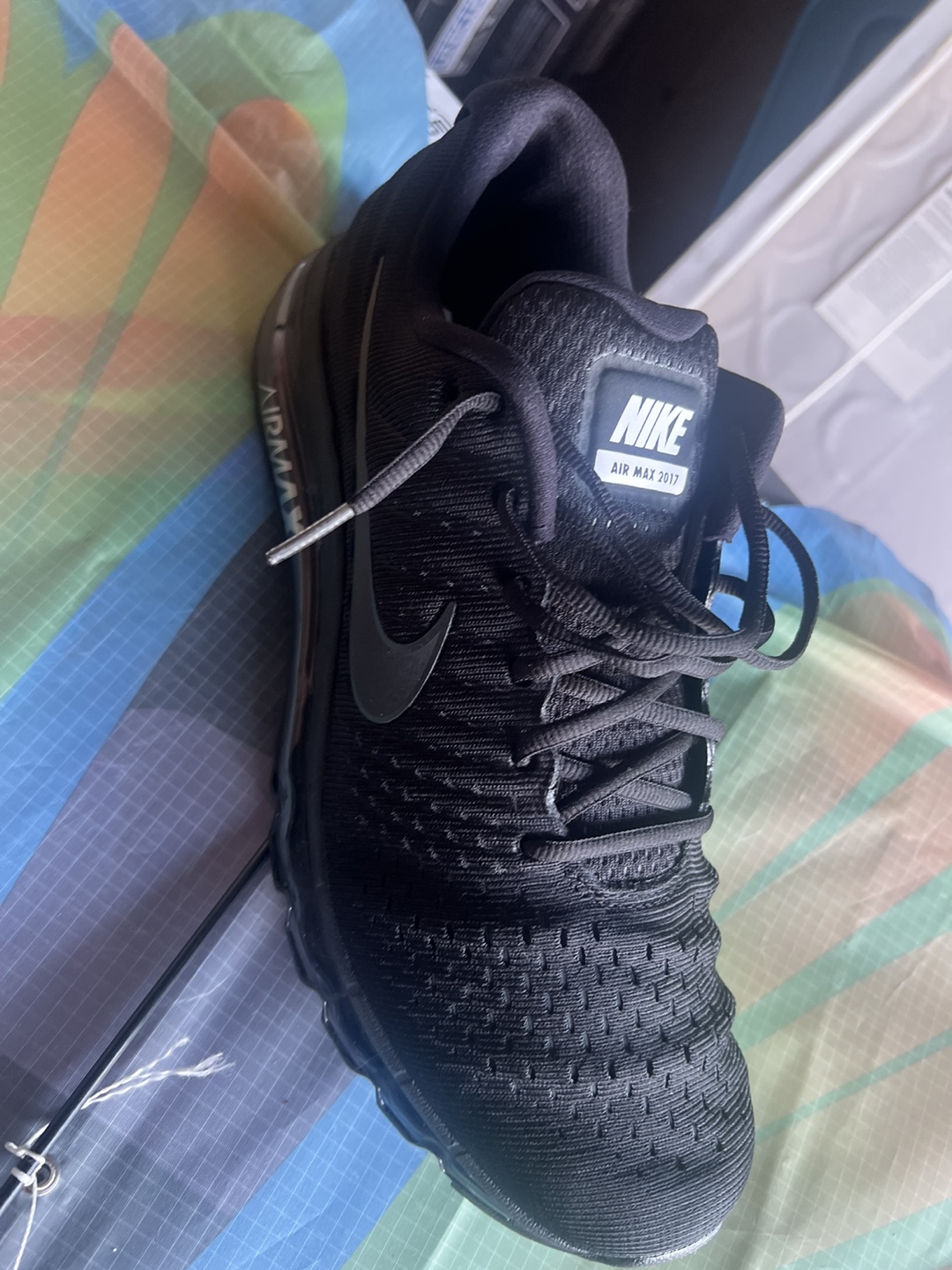 Nike Air Max 2017 Shoes - Black Mens size 13 - photo 5