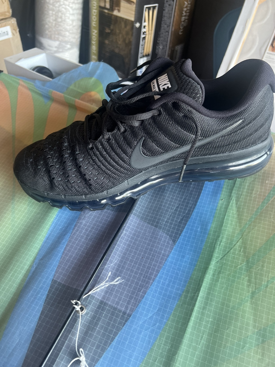 Nike Air Max 2017 Shoes - Black Mens size 13 - photo 4