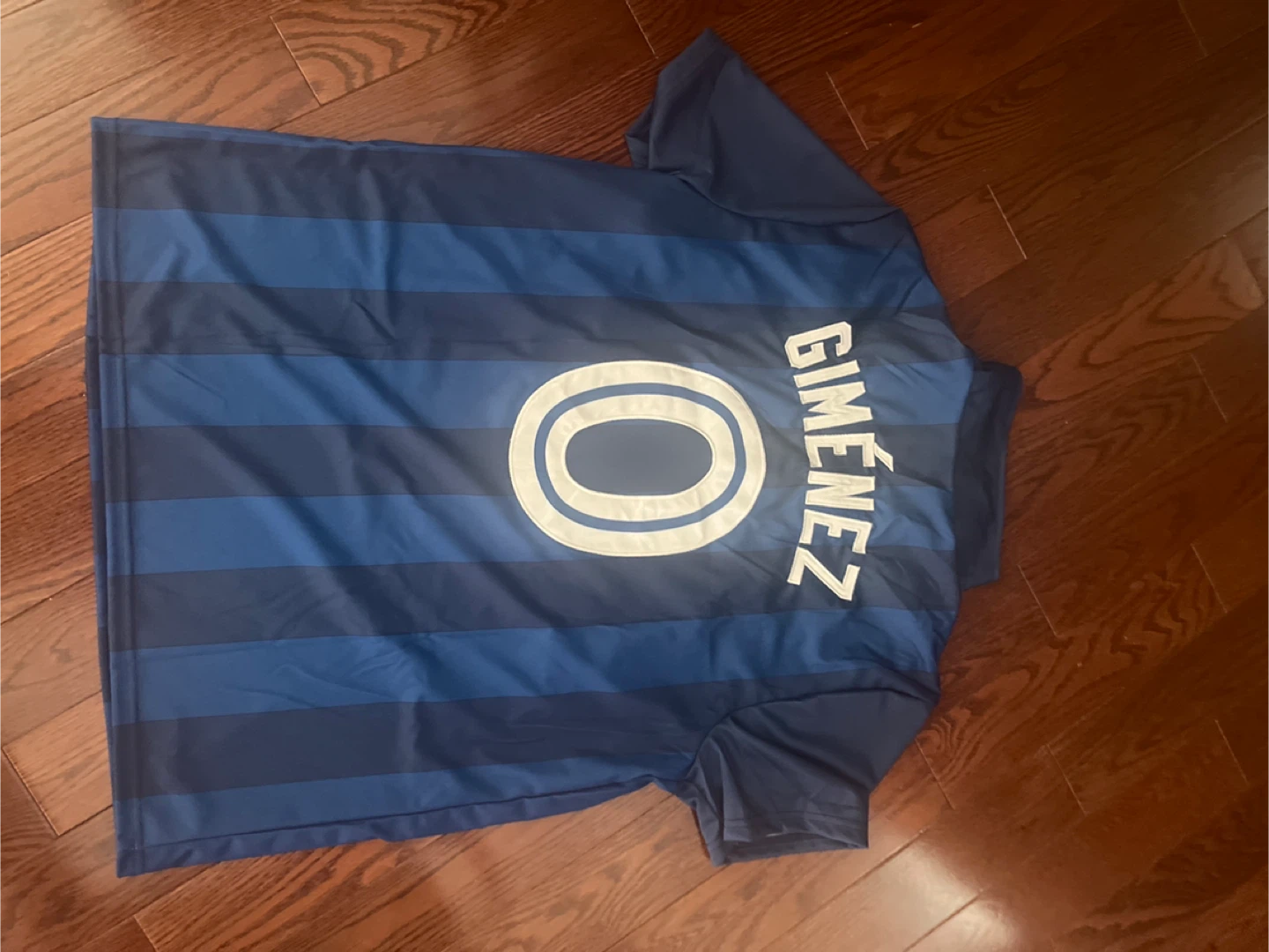 Toronto Soccer Jersey Giménez #0 Blue Striped - photo 3