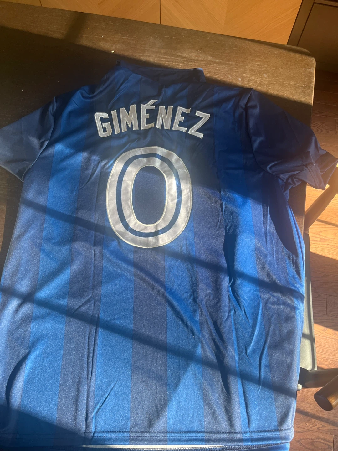 Toronto Soccer Jersey Giménez #0 Blue Striped - photo 2
