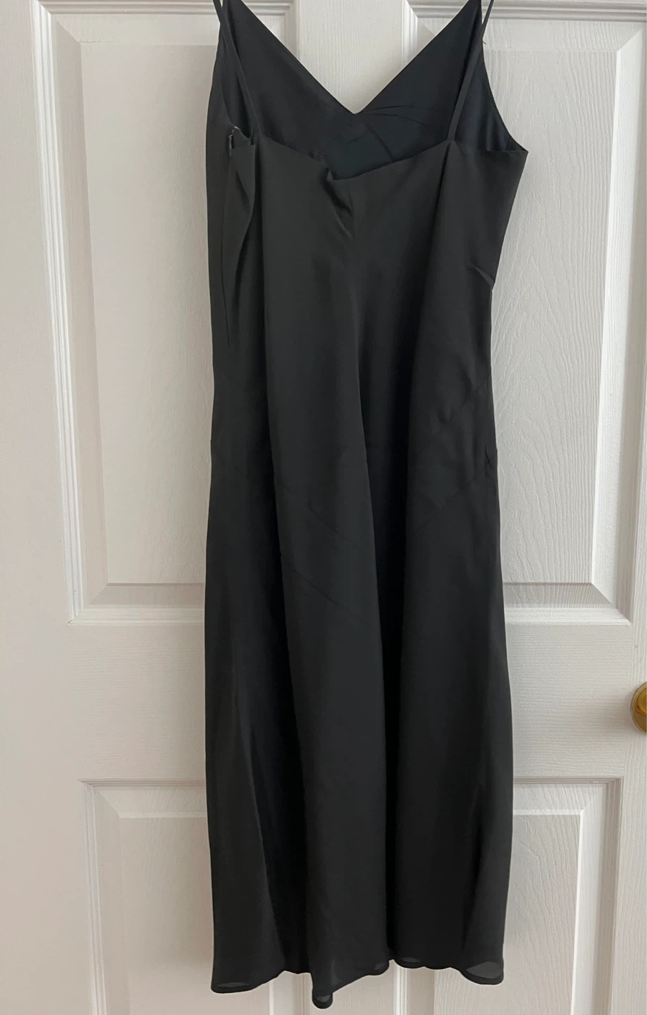 Banana Republic Black V-Neck  Midi Dress - photo 5