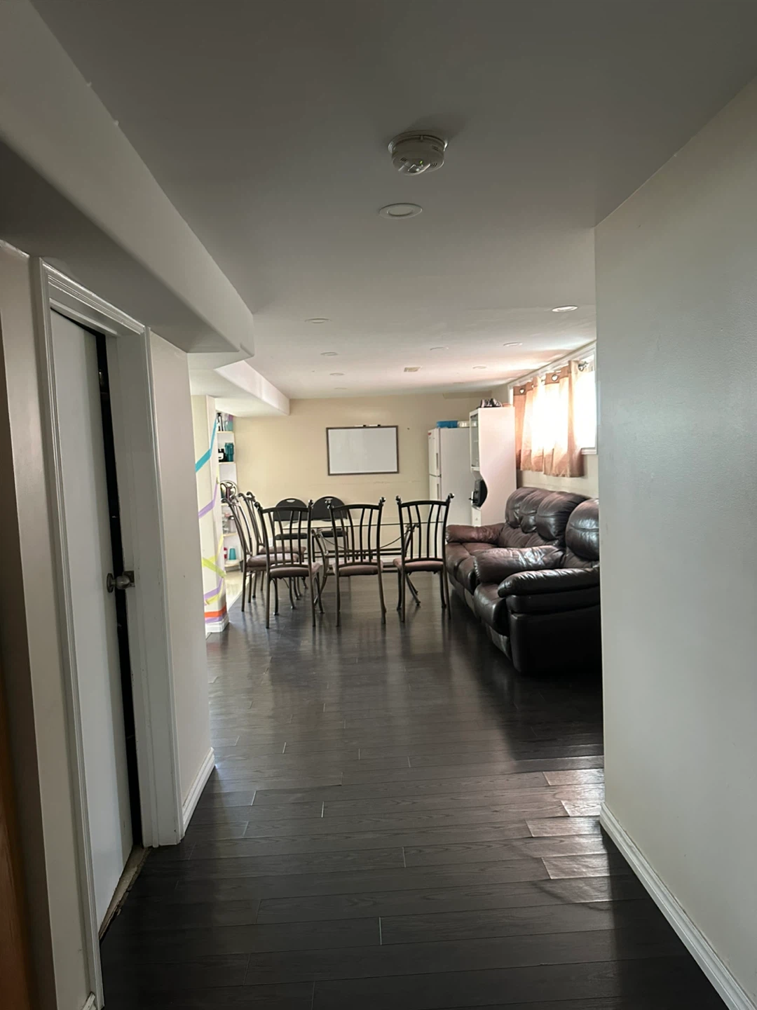 One room for rent in two bedroom basement