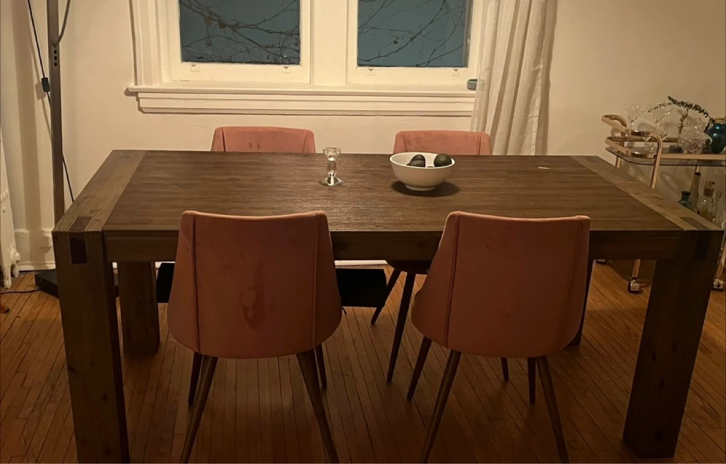 Solid Wood Dining Table - photo 2