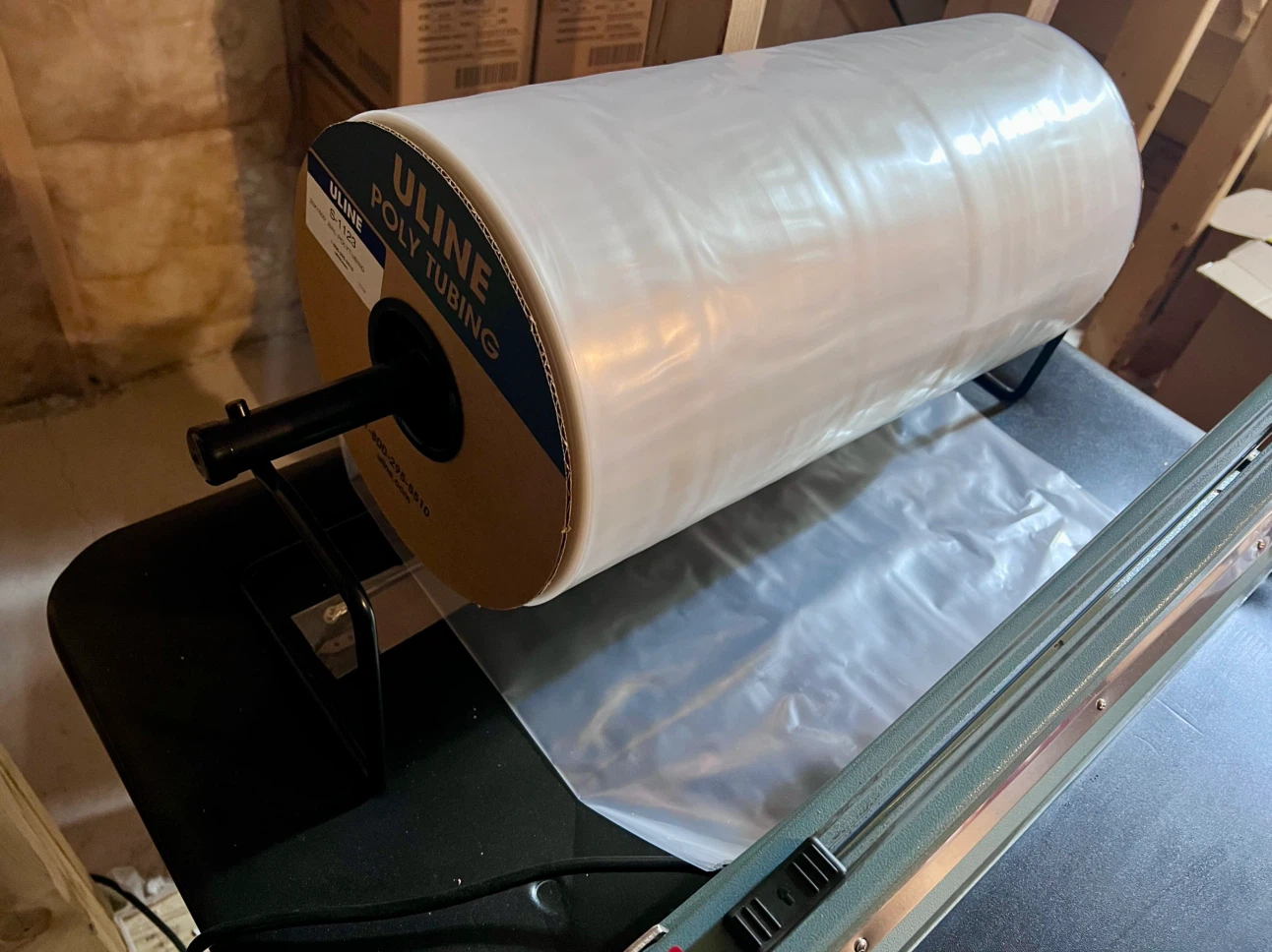 Uline 20” Tabletop Impulse Sealer with Cutter - photo 3