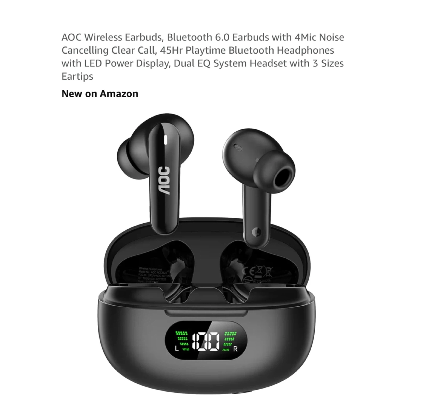 Brand new Wireless Earbuds, Bluetooth 6.0 Earbuds
