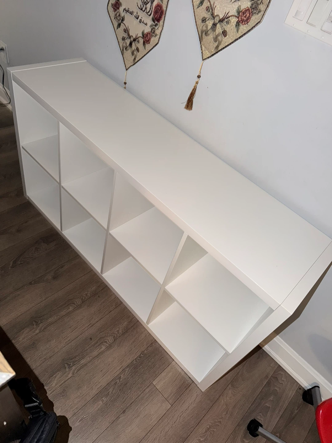 White 8-Cube Storage Unit ikea