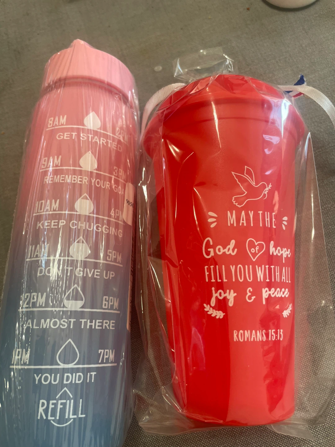 Water Bottle and Tumbler Set