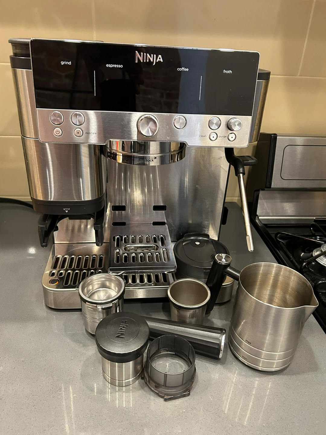 Ninja Luxe Cafe Premier Espressomachine Model ES601