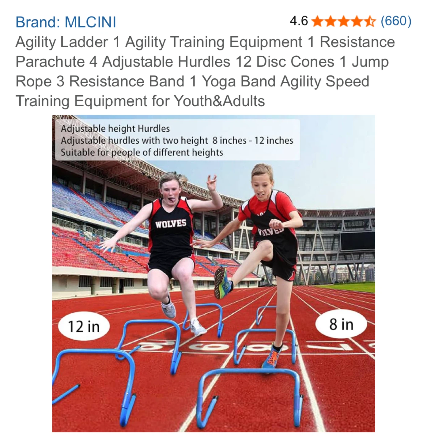 MLCINI Agility Training Equipment Set - photo 4