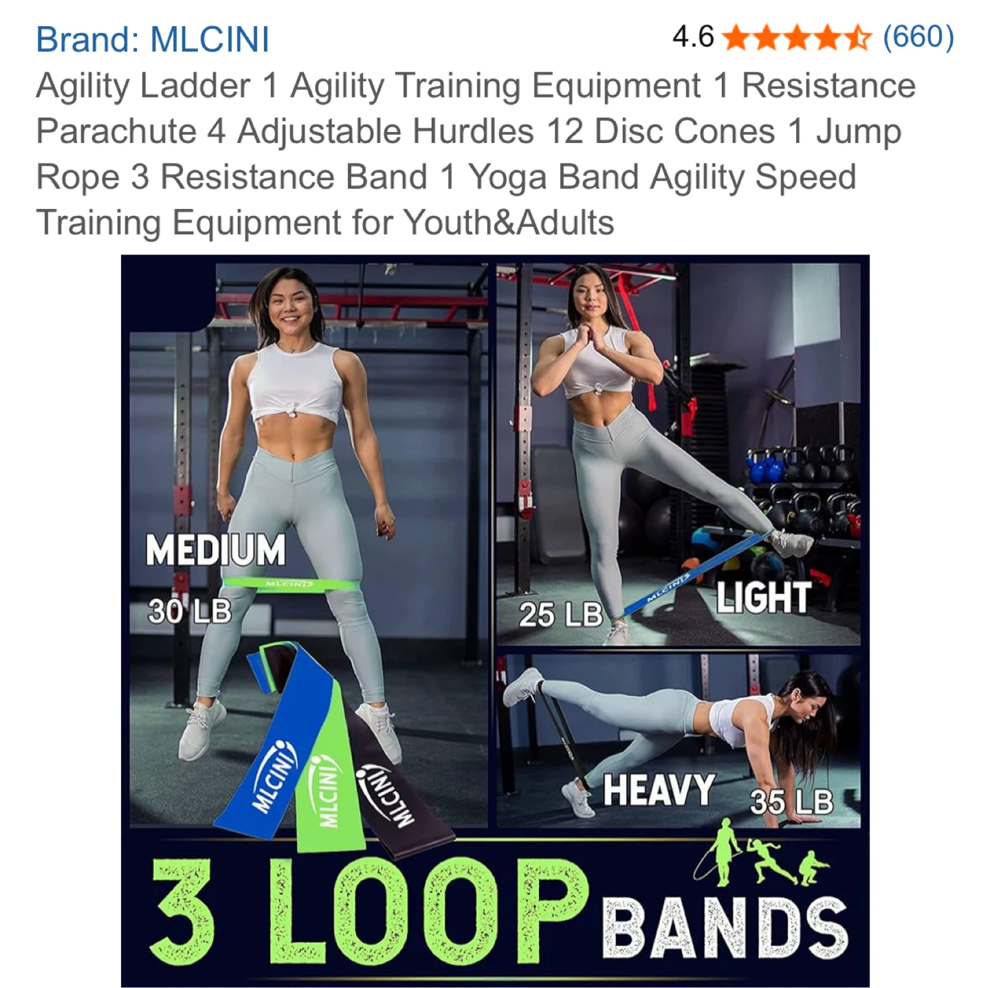 MLCINI Agility Training Equipment Set - photo 5