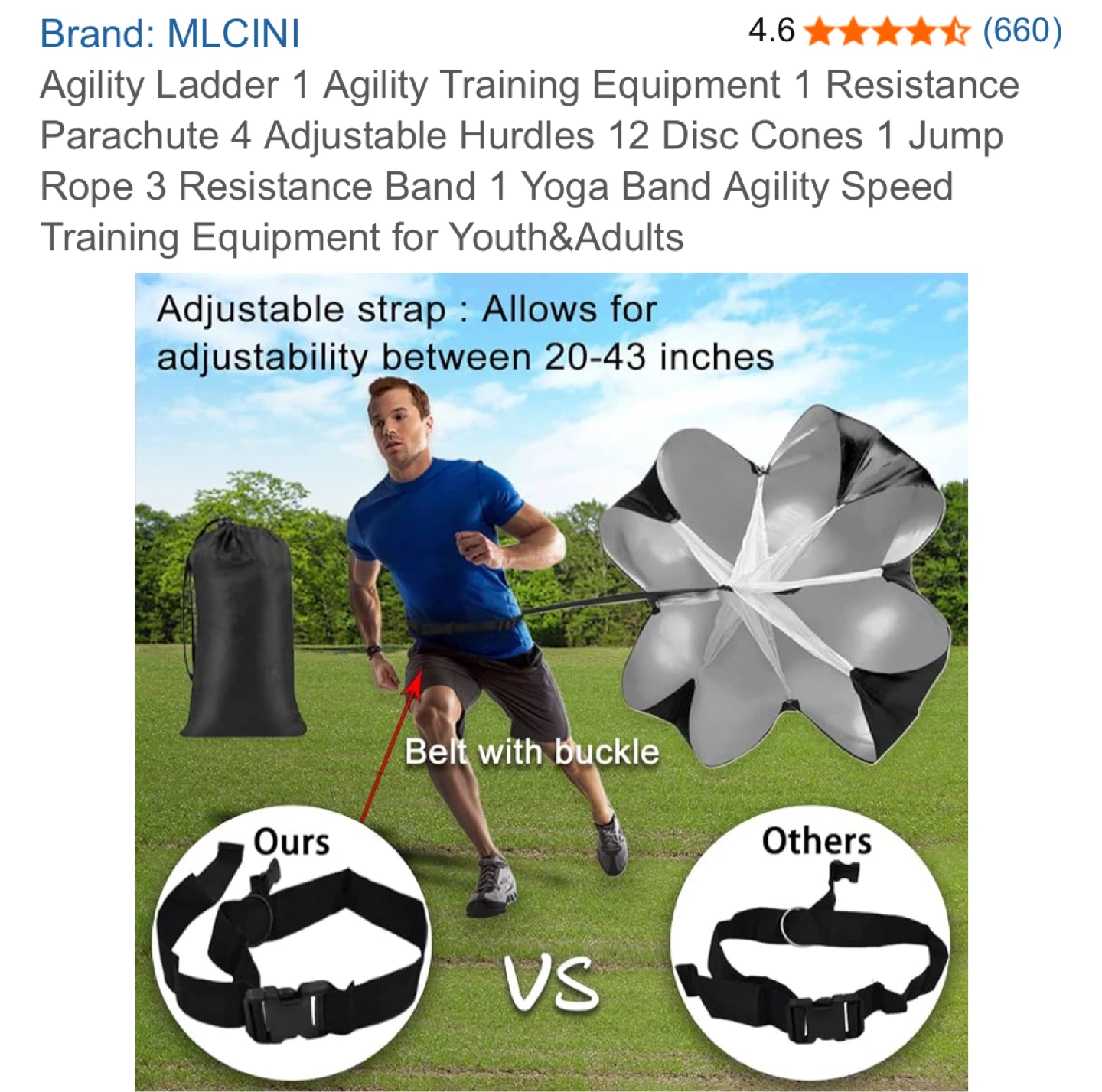 MLCINI Agility Training Equipment Set - photo 2