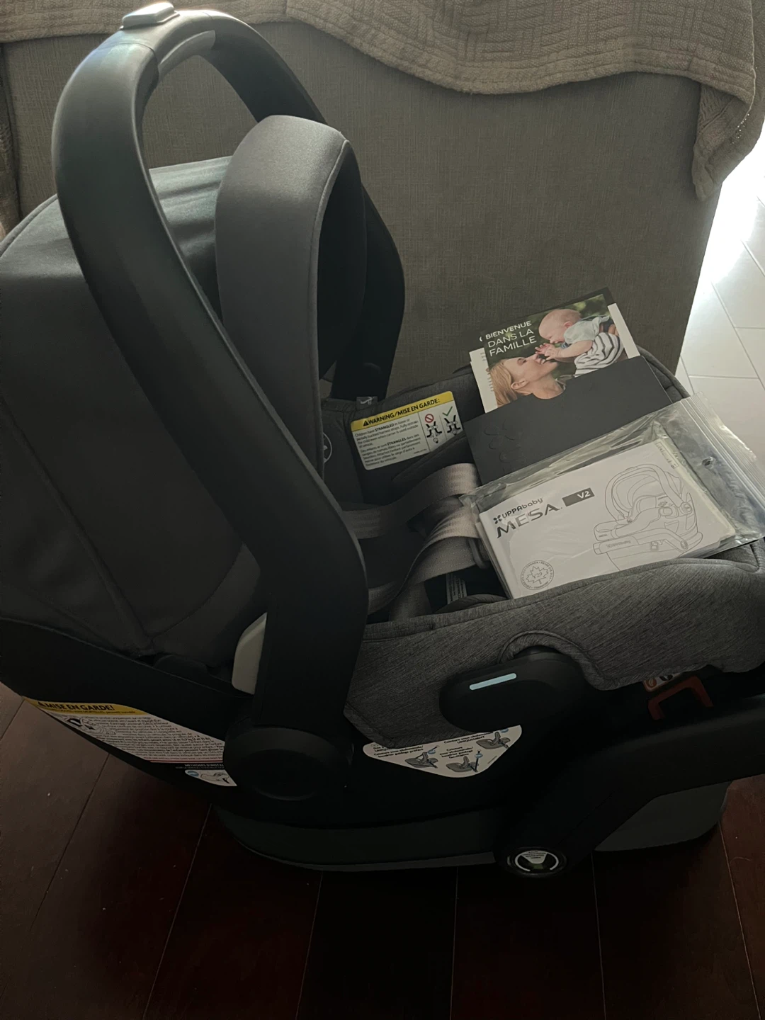 Infant Car Seat Uppababy Mesa v2 Grey - photo 4