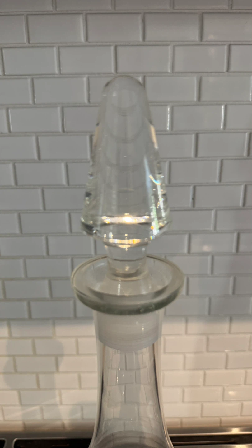 Glass Decanter with Stopper - photo 2