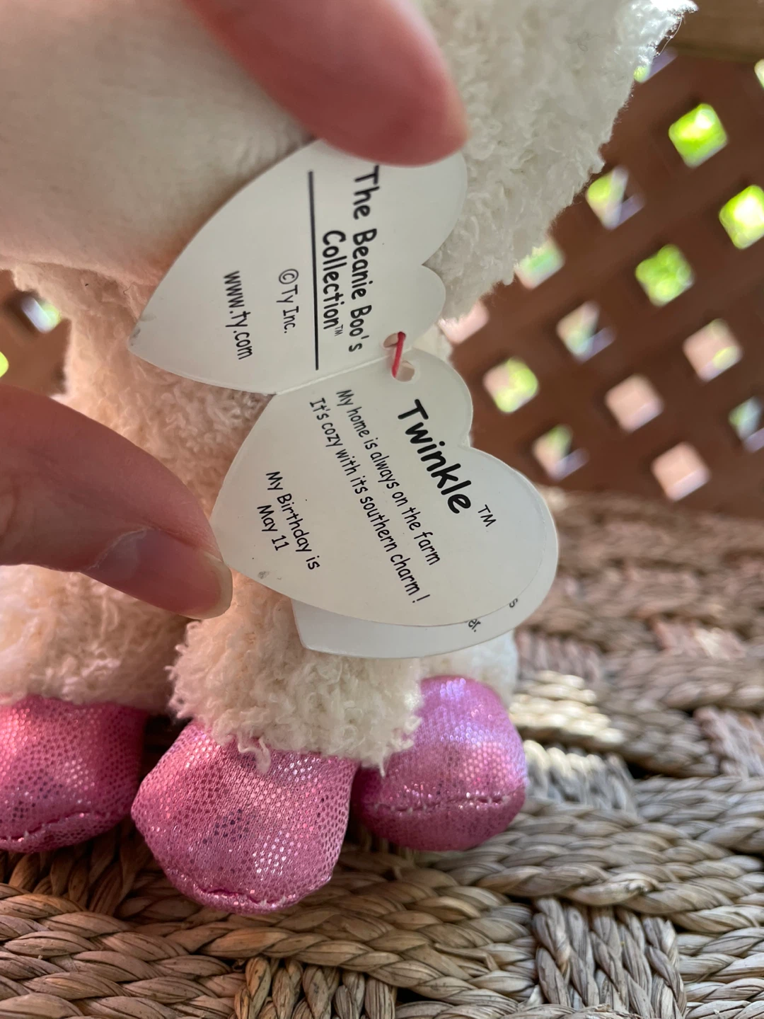 Ty Beanie Boo Twinkle the Lamb Plush - photo 3