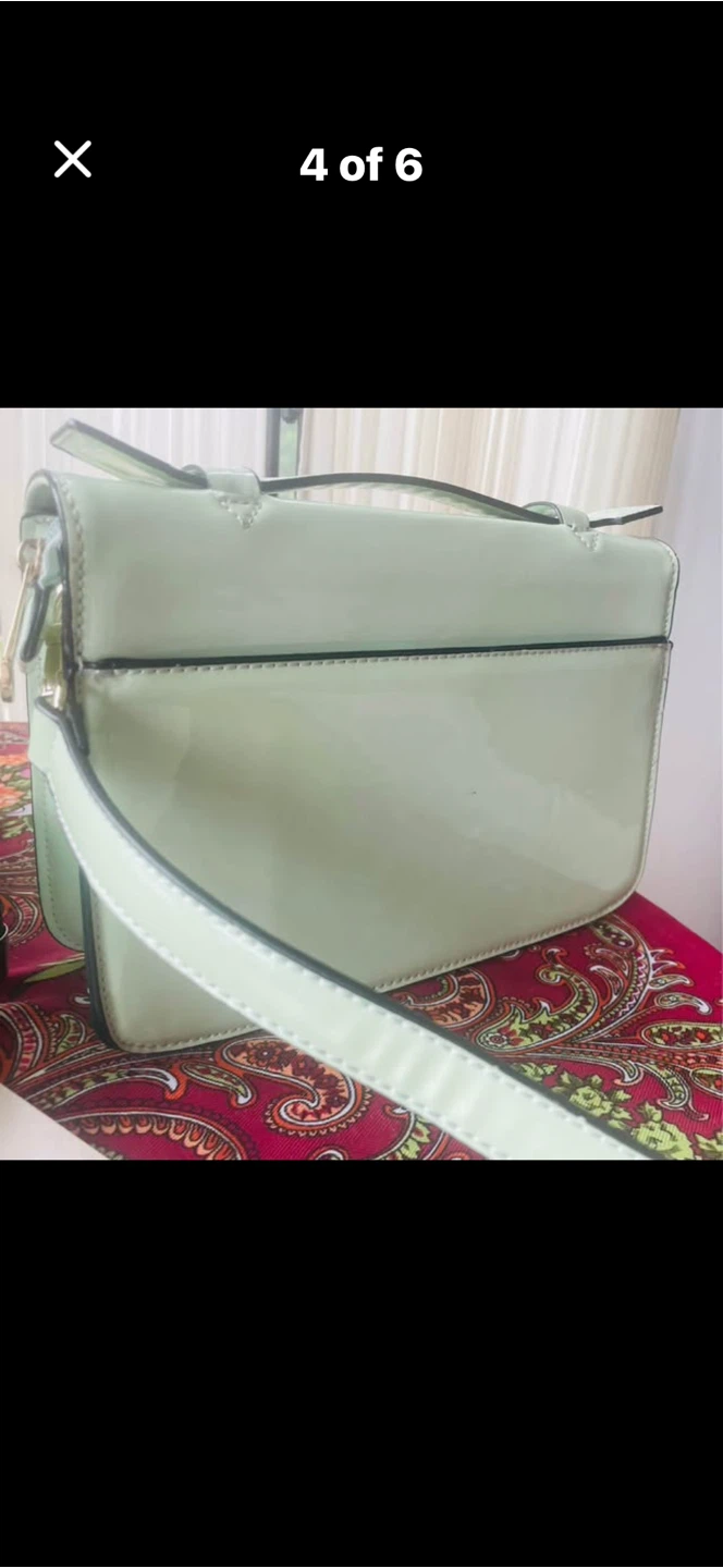 Mint Green Patent Leather Handbag - photo 2