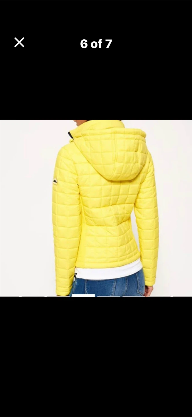 Superdry Yellow Puffer Jacket - photo 2