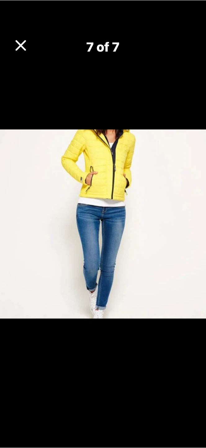 Superdry Yellow Puffer Jacket - photo 3