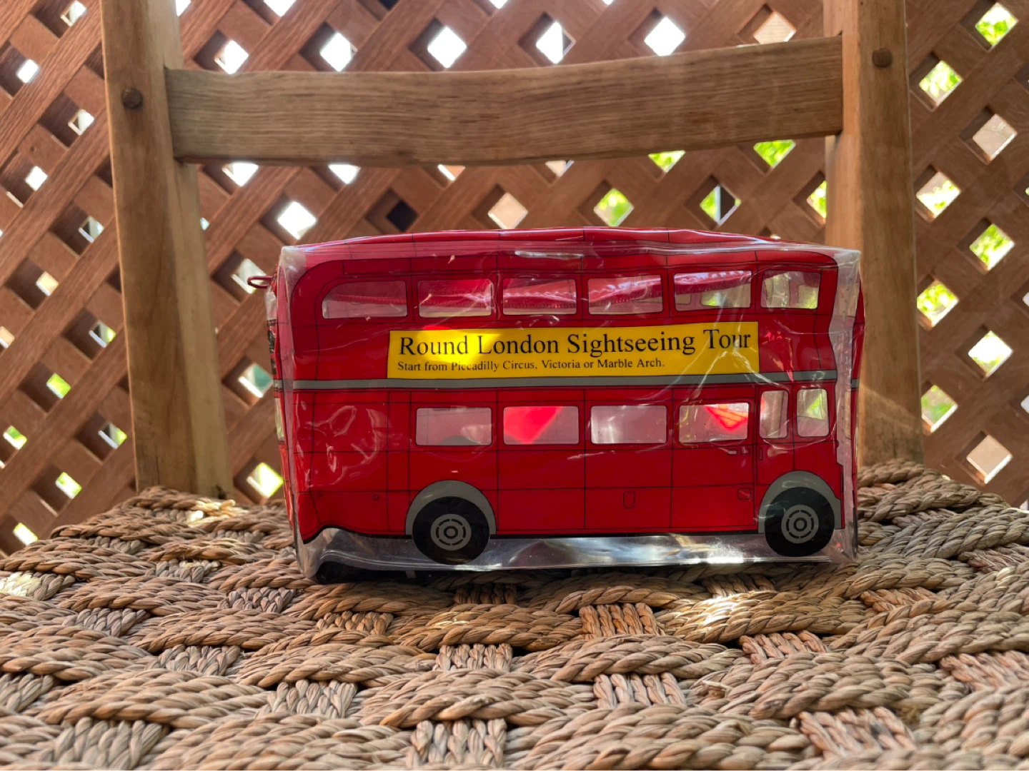 Red Double Decker Bus Pencil Case