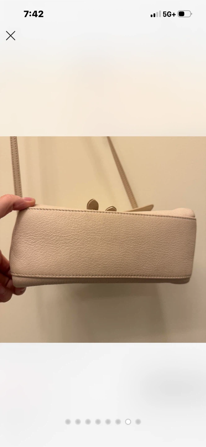 Aritzia Wilfred Leather Crossbody Bag - Beige - photo 2