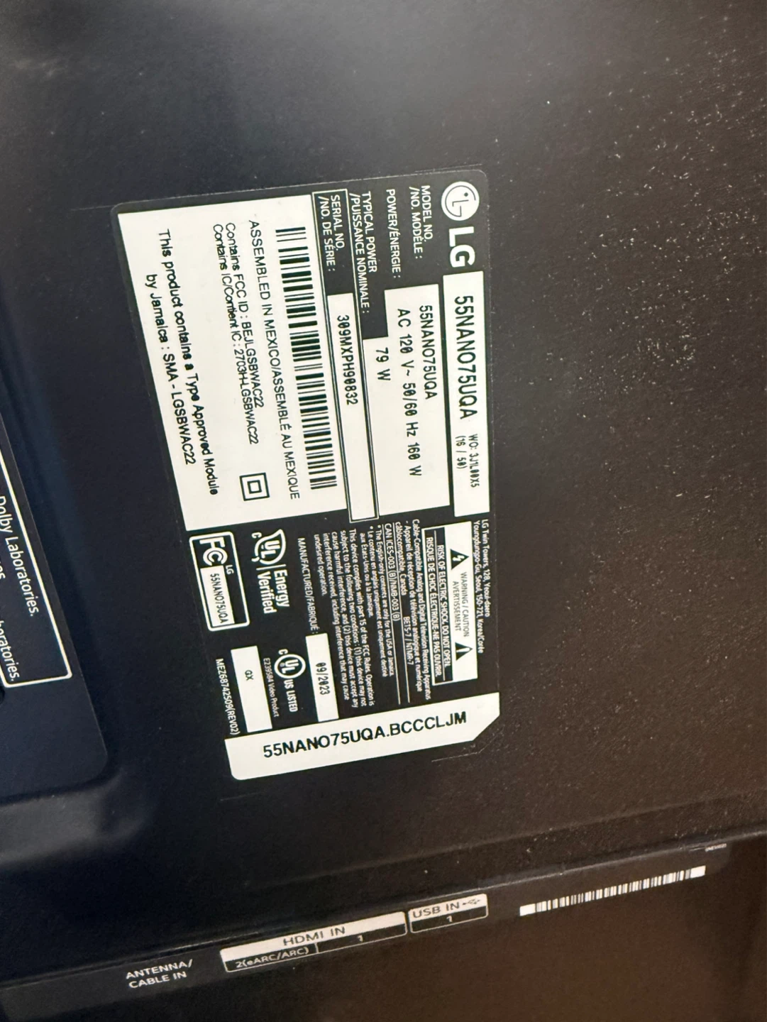 LG 55" 4K Smart TV - NanoCell