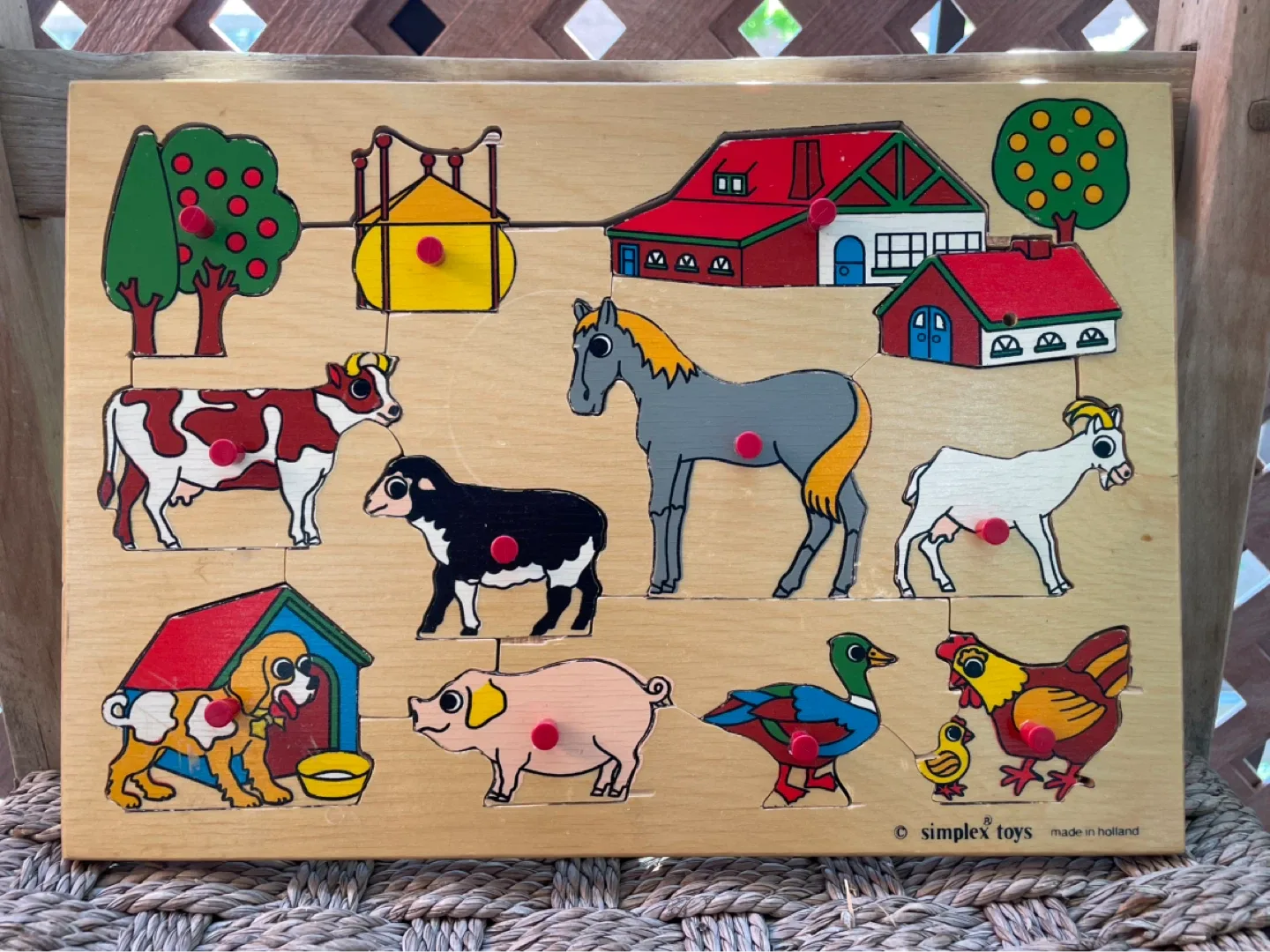Simplex Toys Wooden Vehicle Puzzle - photo 4