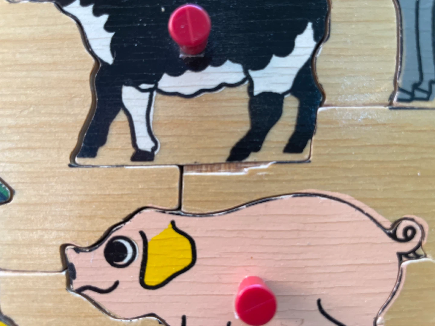 Simplex Toys Wooden Farm Animal Puzzle - photo 3