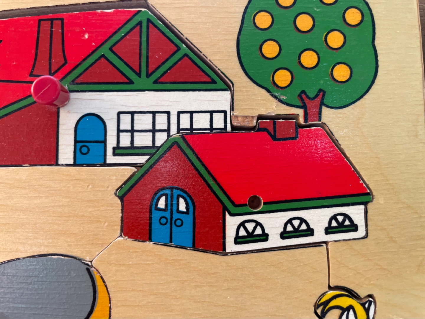 Simplex Toys Wooden Farm Animal Puzzle - photo 2