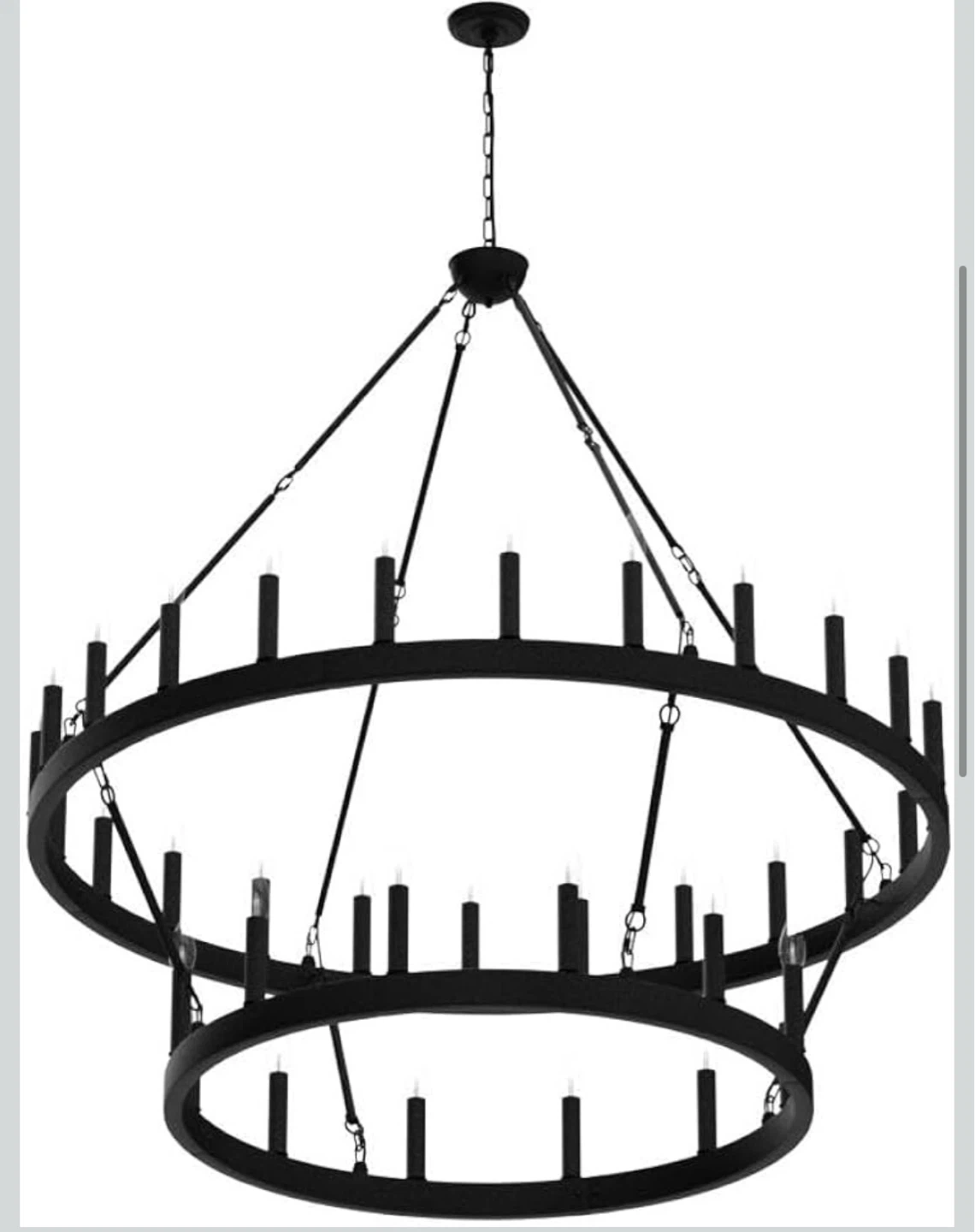 Two-Tier Chandelier - photo 4