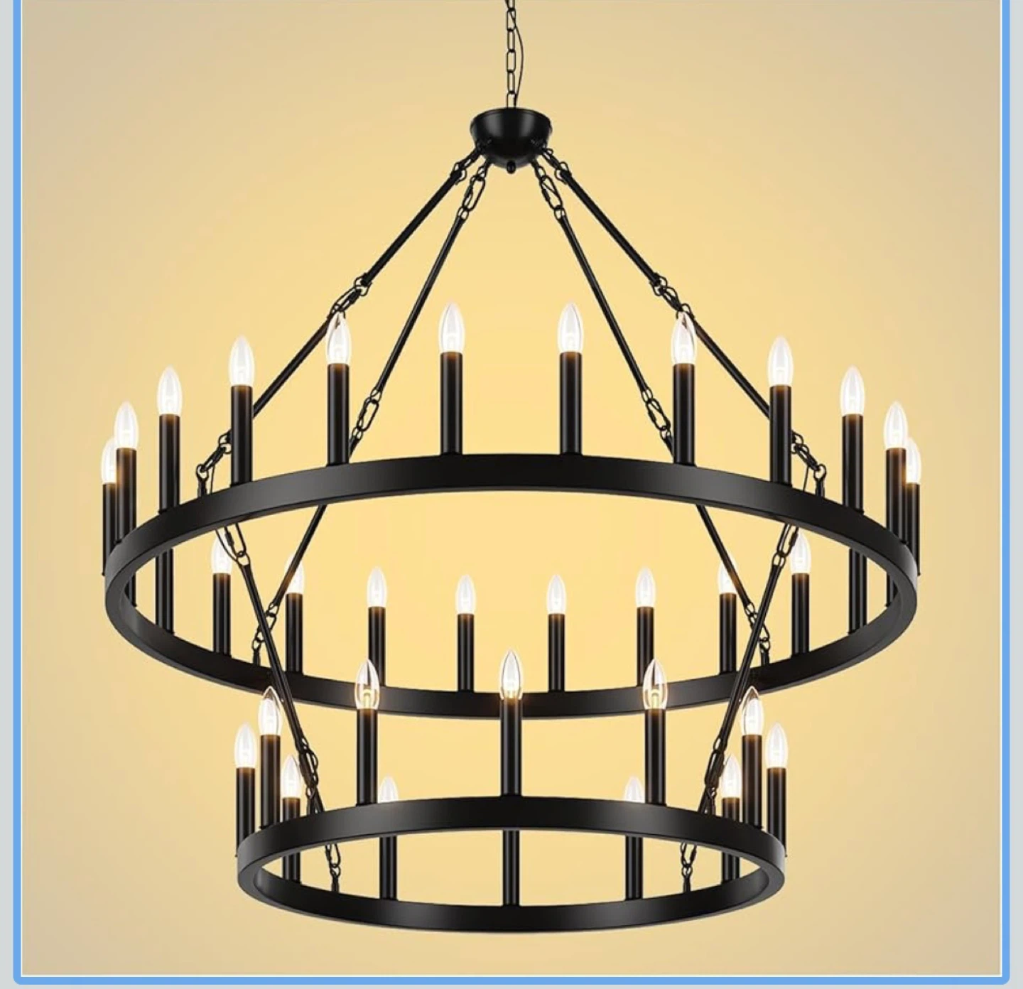 Two-Tier Chandelier