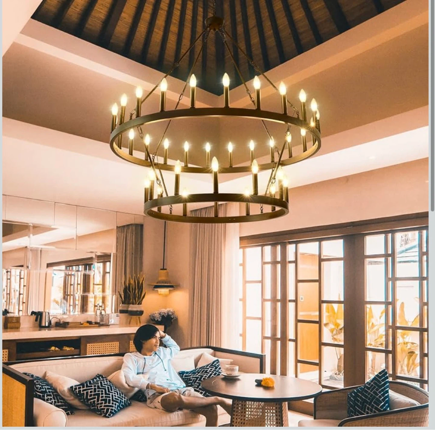 Two-Tier Chandelier - photo 2
