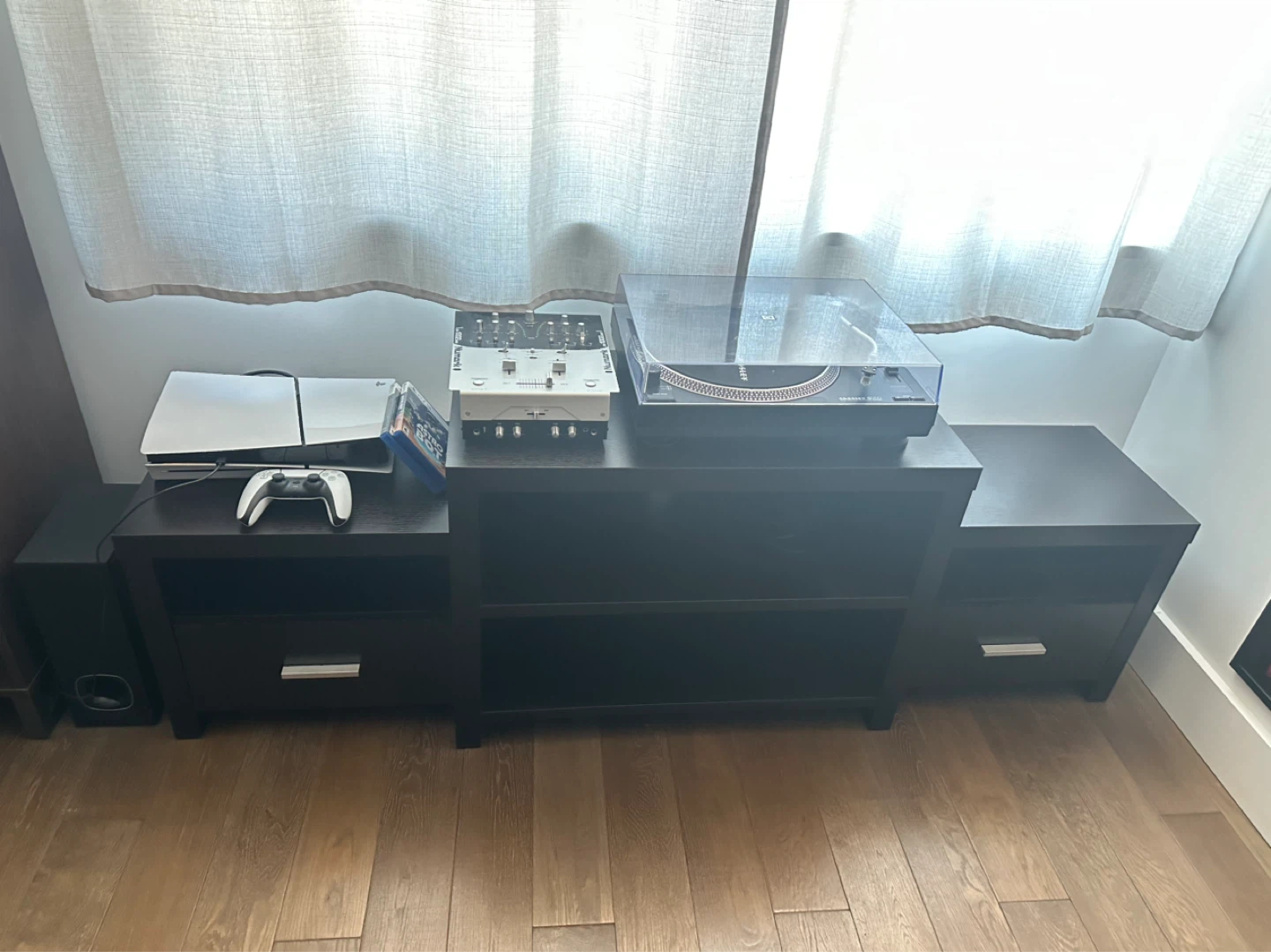 Black TV Stand