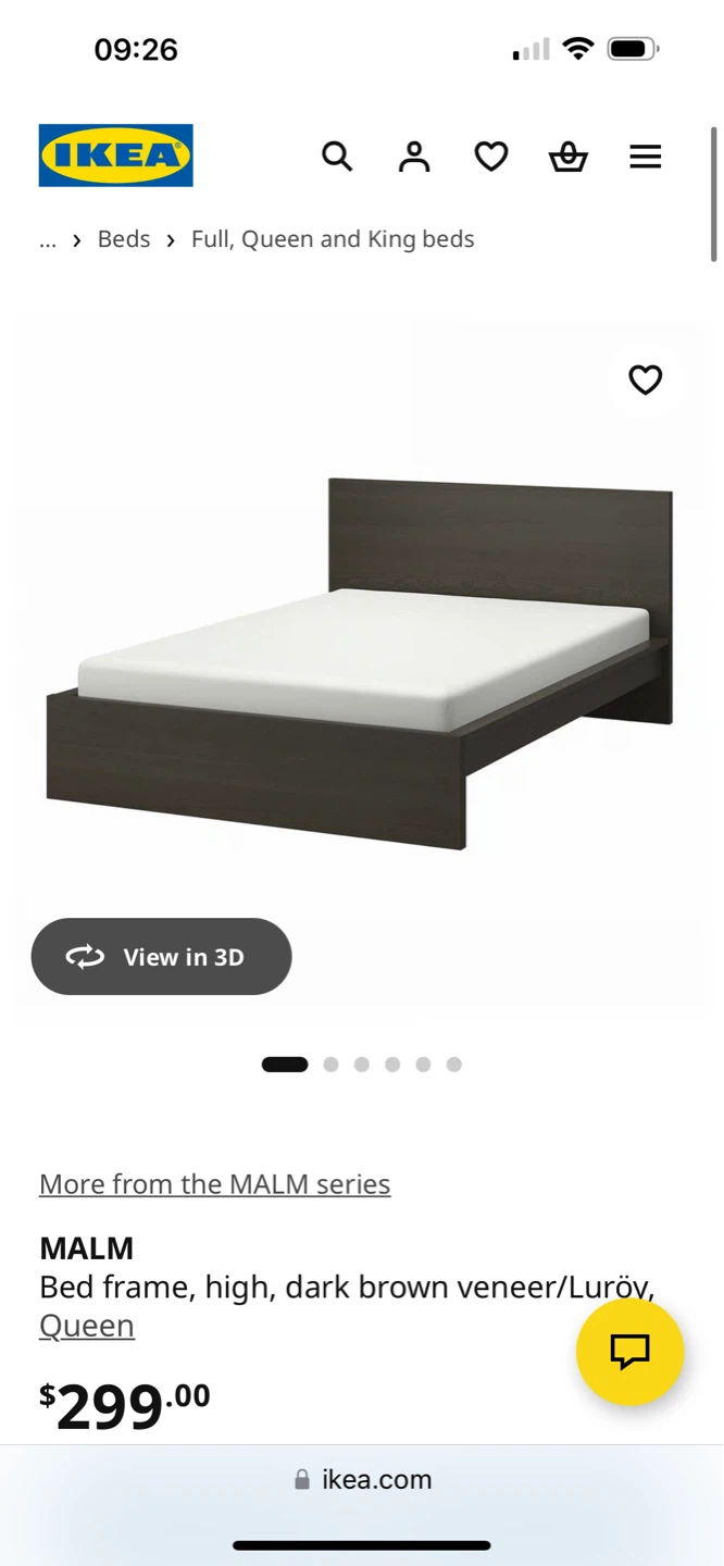 🔥Moving Sale🔥 IKEA MALM Queen Bed Frame - photo 2
