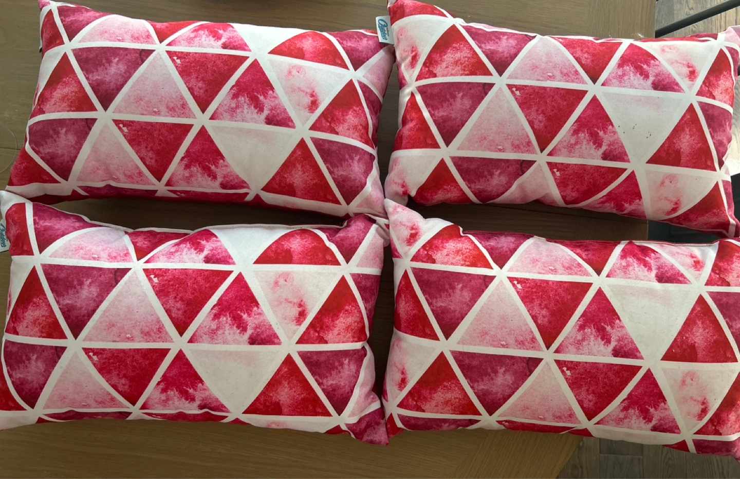 Set of 4 Milano Outdoor Decorative Lumbar Pillows