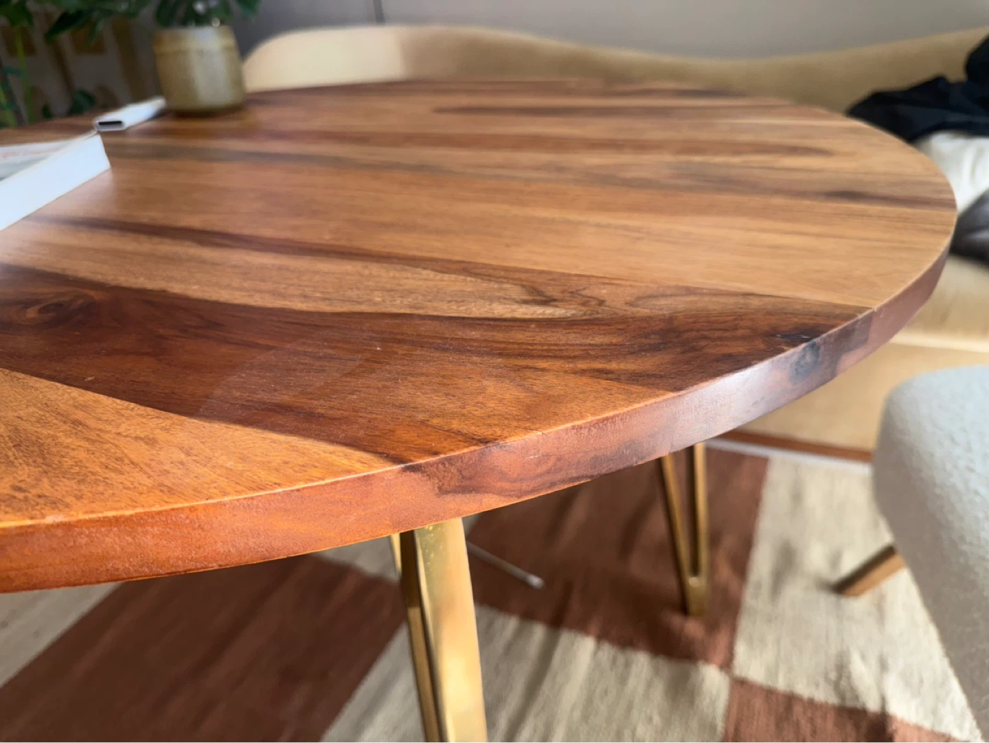 CB2 Dial Round Dining Table - photo 5