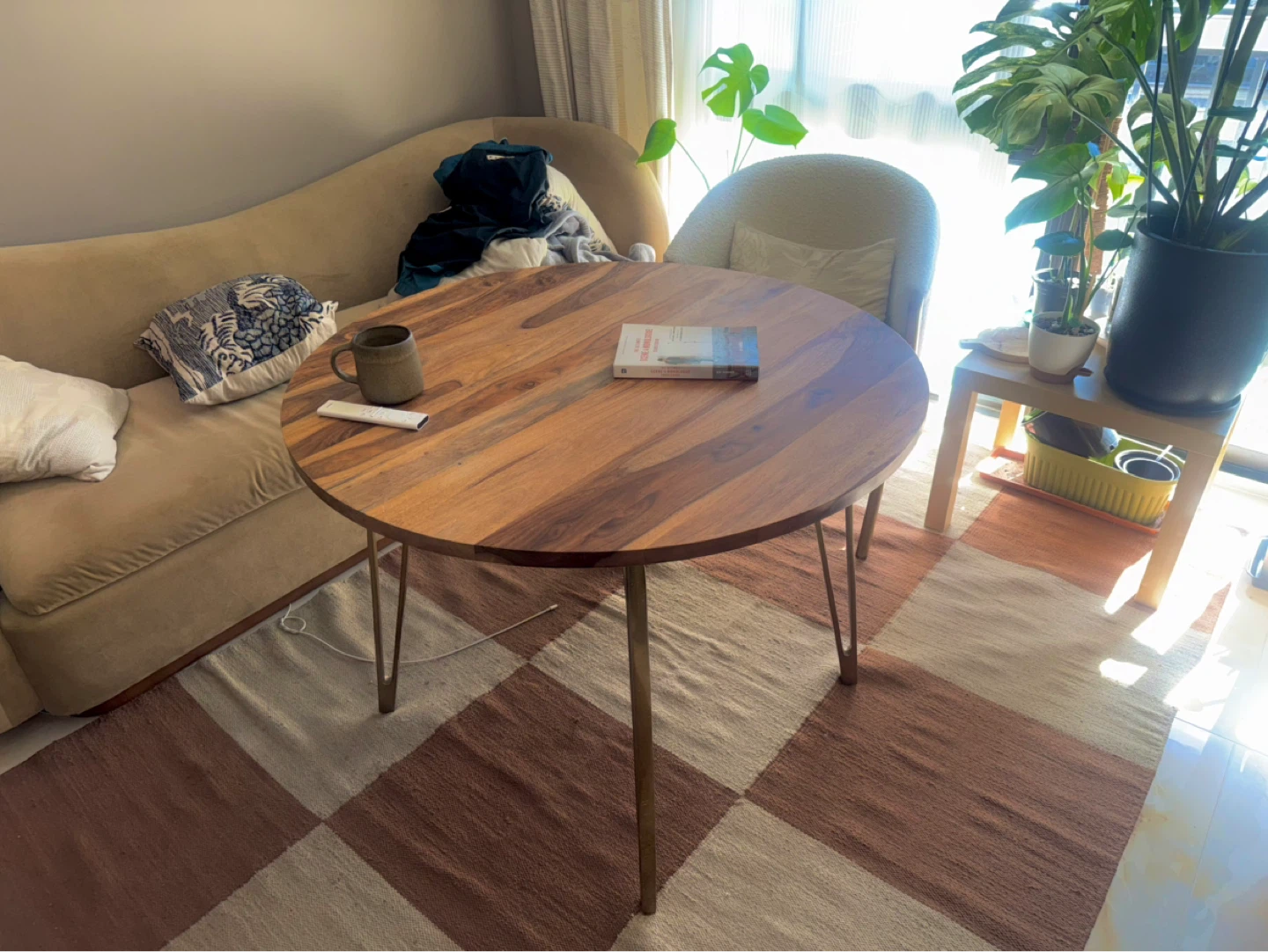 CB2 Dial Round Dining Table - photo 2