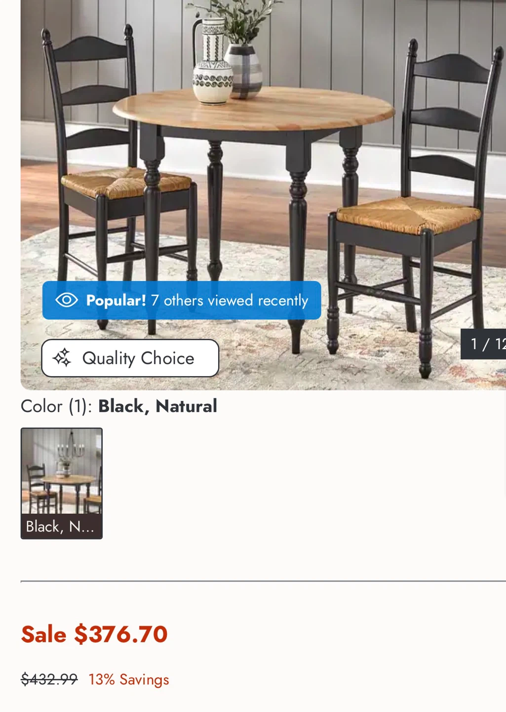 3-Piece Dining Room Set. (New) - photo 5