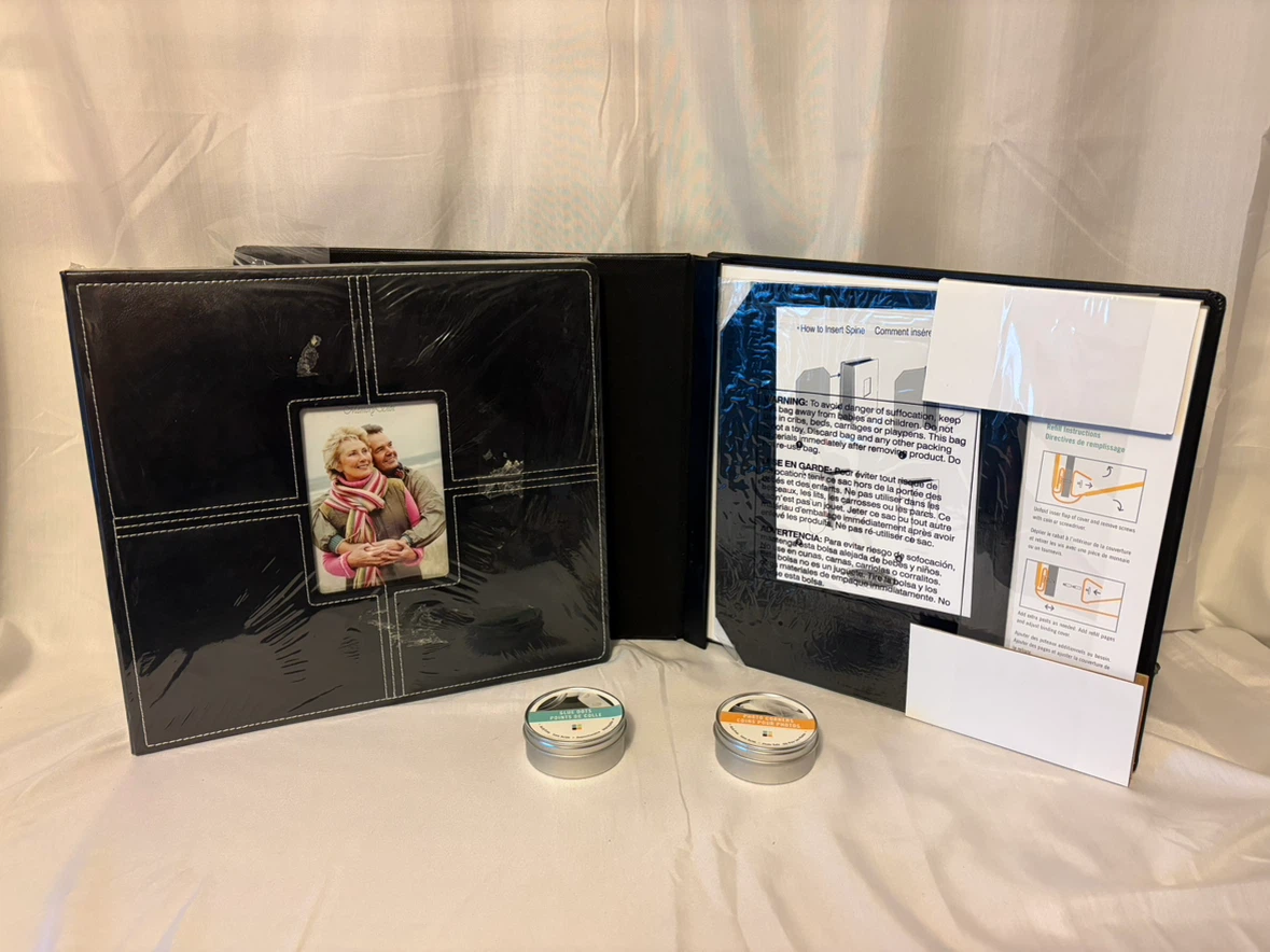 2 NEW SCRAPBOOKING ALBUMS