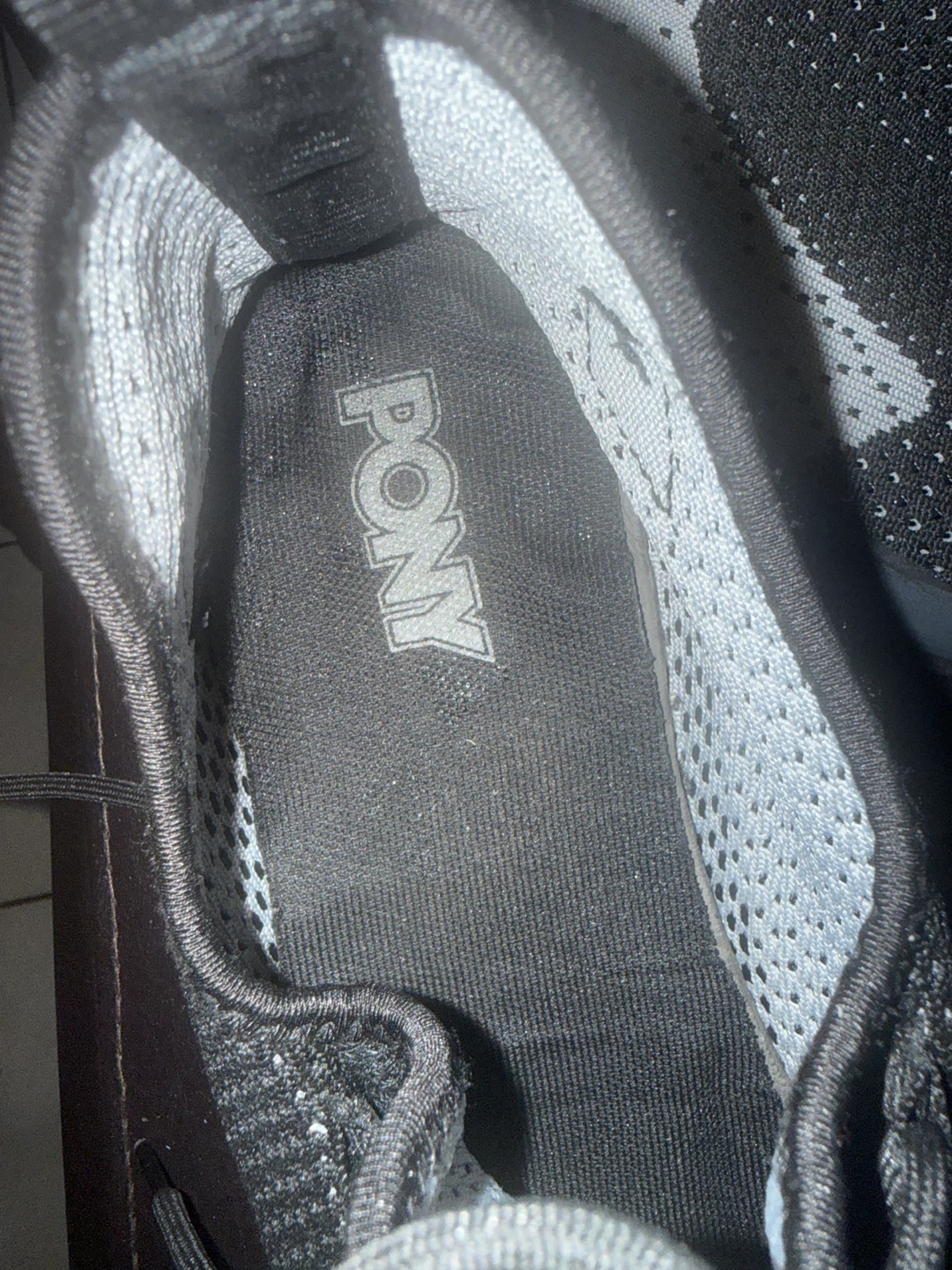 Pony Black and White Knit Sneakers - photo 4