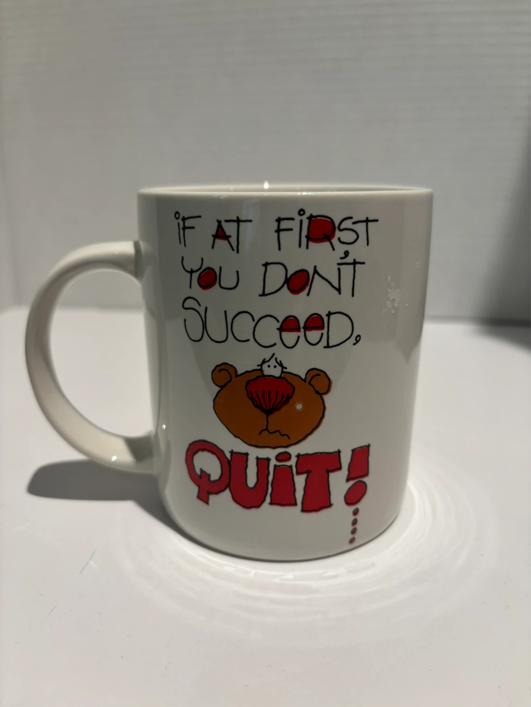 RUSS BERRIE Vintage 1980’s Funny Humor Coffee Tea Mug