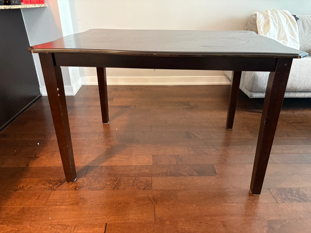 Dark Wood Dining Table - photo 3