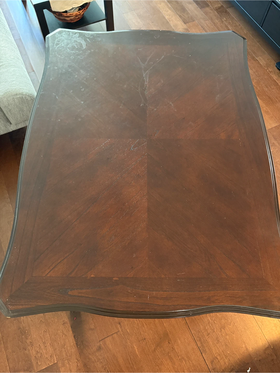 Dark Wood Dining Table - photo 4