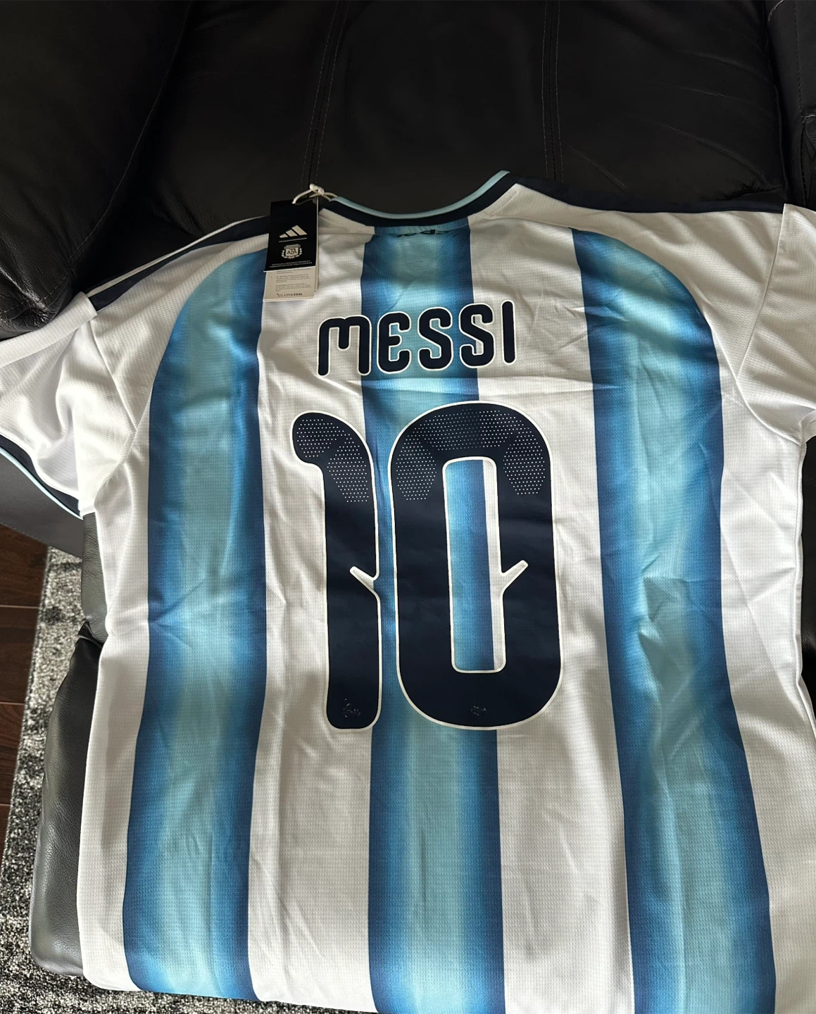 Argentina Messi 2026 World Cup Soccer Jersey Size L - photo 2