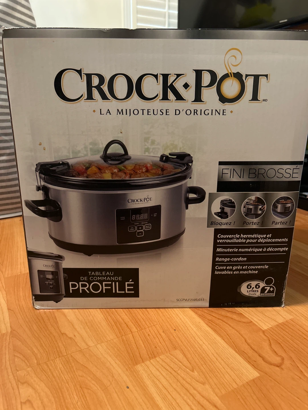 Crock-Pot Brushed Stainless Steel Slow Cooker