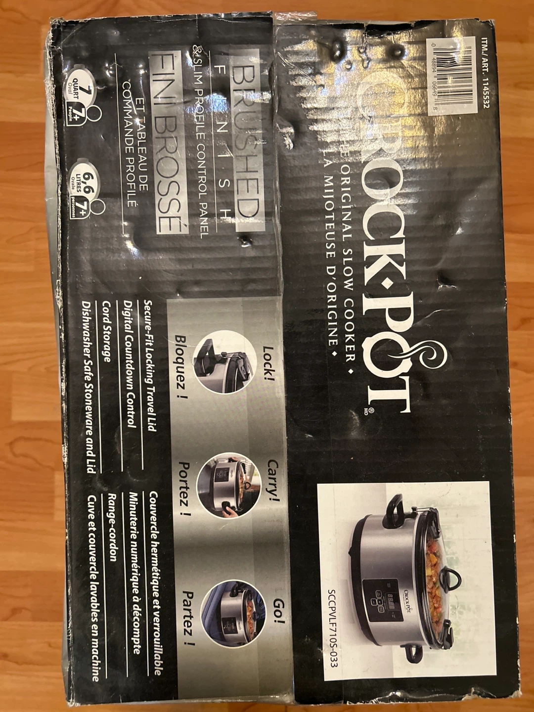 Crock-Pot Brushed Stainless Steel Slow Cooker - photo 2
