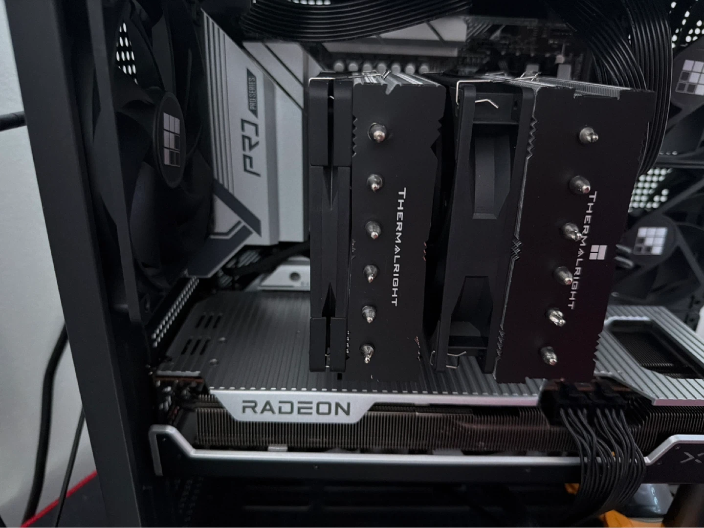 Black Mid-Tower PC Case with Gaming Components - photo 4