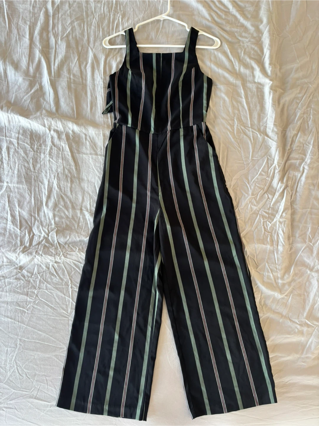 Dynamite Striped Jumpsuit