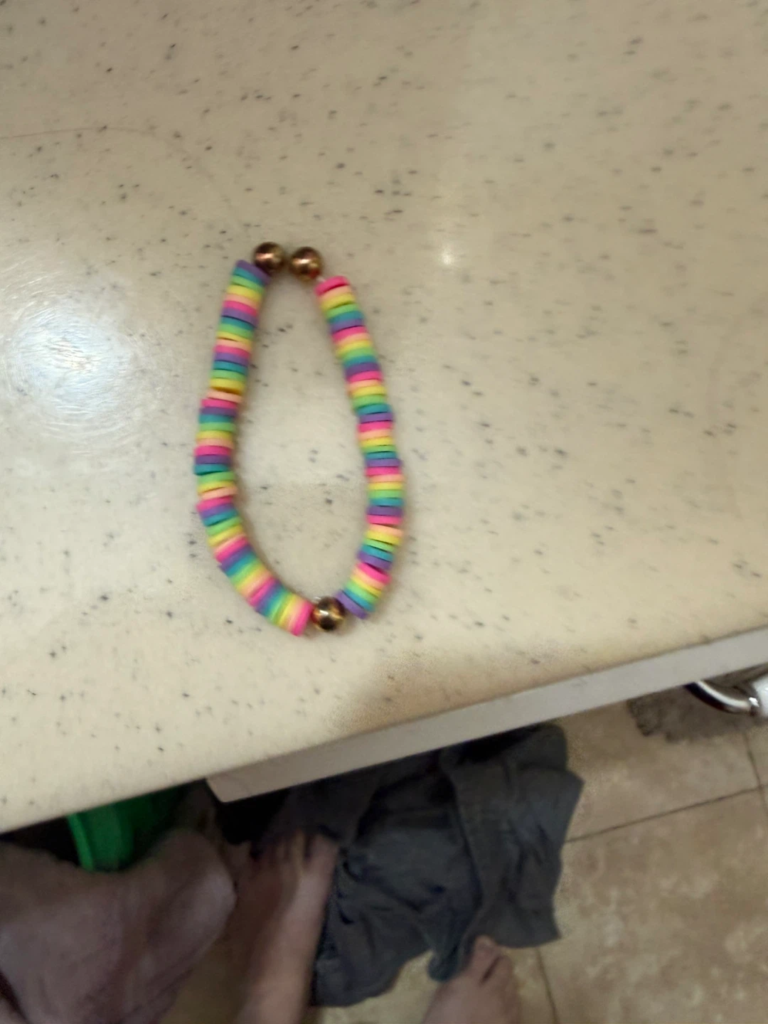 Rainbow Bead Bracelet