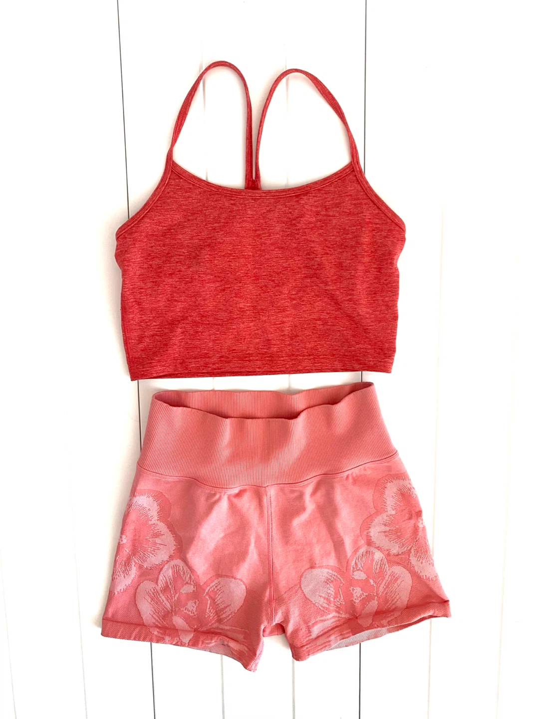 Aerie OFFLINE The Hugger Racerback Sports Bra Shorts