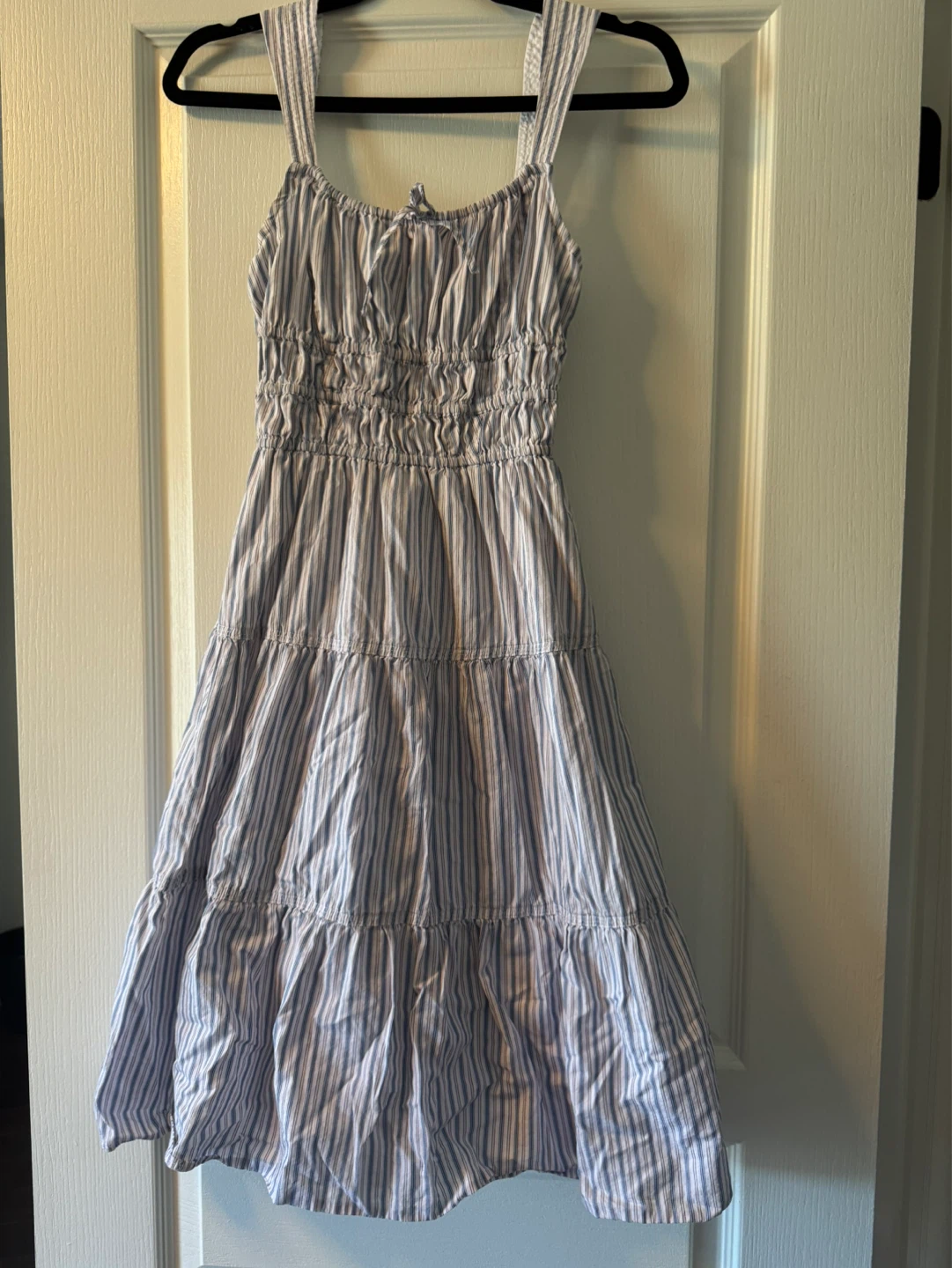 Aritzia Martine Poplin Midi Dress